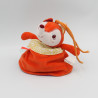 Doudou eveil réversible renard hérisson LILLIPUTIENS