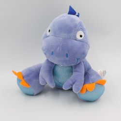 Doudou dragon dinosaure bleu orange PRIMARK