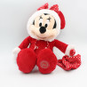 Peluche souris Minnie pyjama rouge mouchoir à pois DISNEY STORE