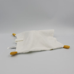 Doudou plat chat tigre blanc orange KIABI SIMBA TOYS