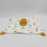 Doudou plat chat tigre blanc orange KIABI SIMBA TOYS