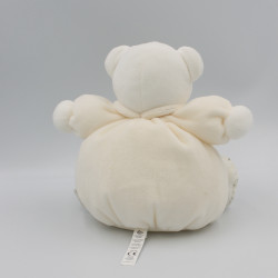 Doudou ours blanc crème Perle KALOO 20 cm