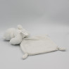 Doudou ours blanc gris mouchoir étoiles lune SIMBA TOYS