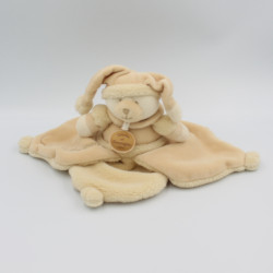 Doudou et compagnie plat ours beige Douceur Macaron