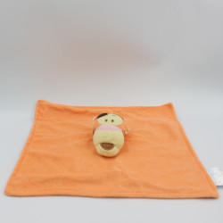 Doudou plat éponge orange Tigrou DISNEY