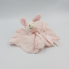 Doudou et compagnie plat lapin rose lange Créateur de Rêves