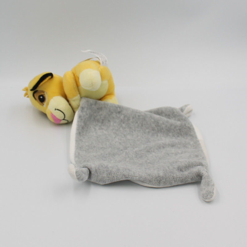 Doudou le roi lion Simba mouchoir I'm a King DISNEY