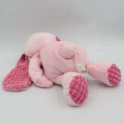 Doudou lapin rose velours TIAMO