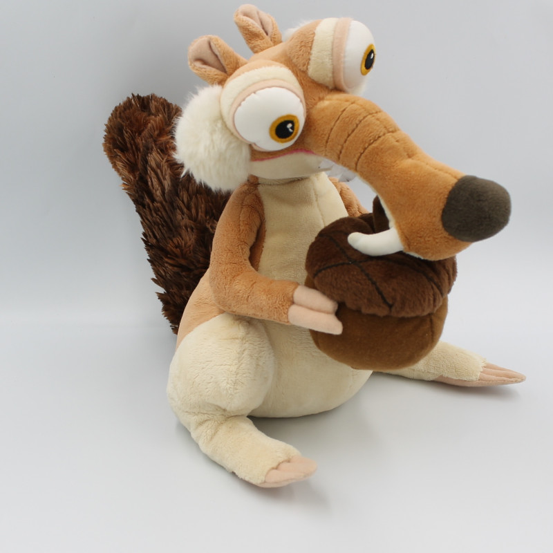 Peluche Ecureuil Scrat L'âge de glace 4 GIPSY 30 cm