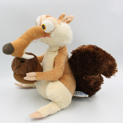 Peluche Ecureuil Scrat L'âge de glace 4 GIPSY 30 cm