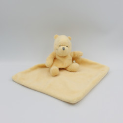 Doudou chat bleu jaune Les Moustaches poissons hochet MOULIN ROTY