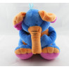 Doudou ours qui rit beige nez bleu NICKY TOY