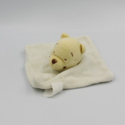 Doudou Plat Winnie l'Ourson vert