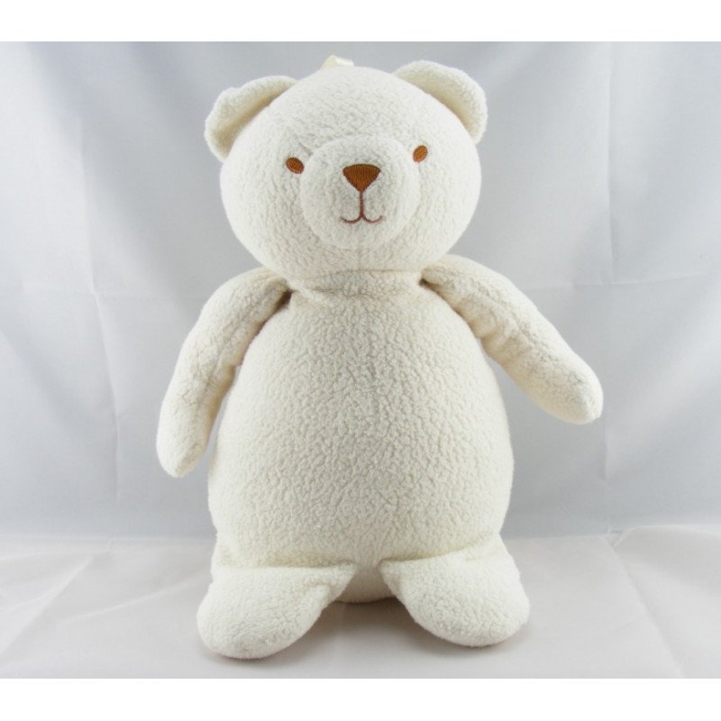 Doudou ours blanc NOUNOURS 