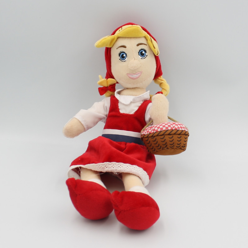 Doudou peluche poupée Petit Chaperon Rouge SPROOKJESBOOM