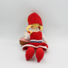 Doudou peluche poupée Petit Chaperon Rouge SPROOKJESBOOM