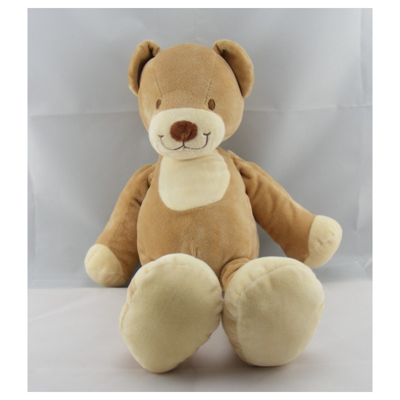 Doudou ours Beige écru NICOTOY