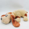 Ancienne Peluche chien beige marron Pitou Puppies VULLI Vintage 1984