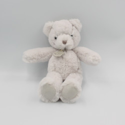 Doudou peluche ours gris HISTOIRE D'OURS