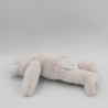 Doudou peluche ours gris HISTOIRE D'OURS