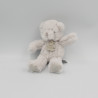 Doudou peluche ours gris HISTOIRE D'OURS