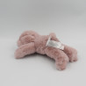 Doudou peluche ours rose HISTOIRE D'OURS