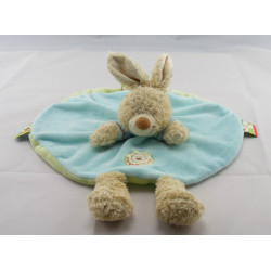Doudou lapin sweat capuche bleu NICOTOY