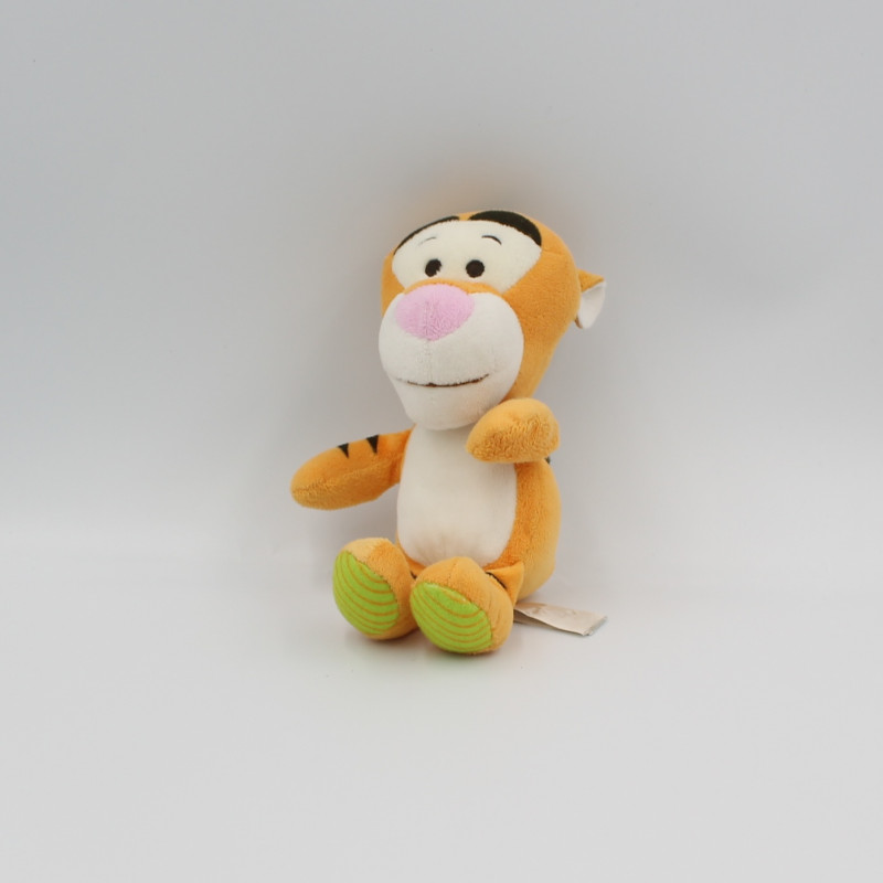 Doudou Tigrou pattes rayé vert DISNEY NICOTOY