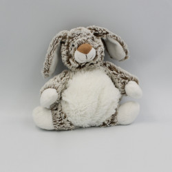 Doudou lapin blanc gris beige tout doux SIMBA TOYS NICOTOY