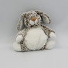 Doudou lapin blanc gris beige tout doux SIMBA TOYS NICOTOY