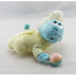 Peluche bébé Schtroumpf année 1983 PEYO 