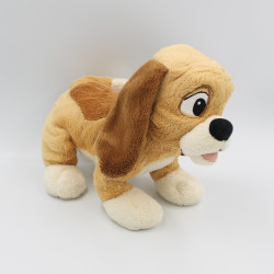 Peluche chien beige marron Rox et Rouky DISNEYLAND PARIS