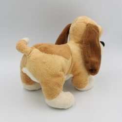 Peluche chien beige marron Rox et Rouky DISNEYLAND PARIS