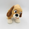 Peluche chien beige marron Rox et Rouky DISNEYLAND PARIS