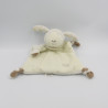 Doudou plat mouton blanc beige soleil BABY CLUB