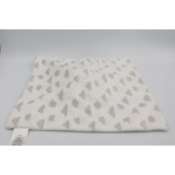 Doudou plat blanc étoile grise PRIMARK