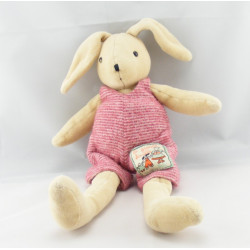 Doudou marionnette lapin grande famille MOULIN ROTY