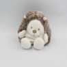 Doudou hérisson blanc marron TEX BABY