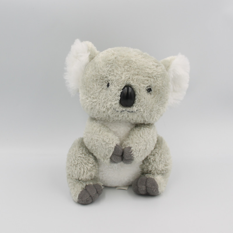 Peluche koala gris blanc ZOOPARC BEAUVAL Peluche koala gris blanc ZOOPARC BEAUVAL