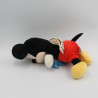 Doudou peluche musical Mickey rouge noir éléphant bleu DISNEY FAMOSA