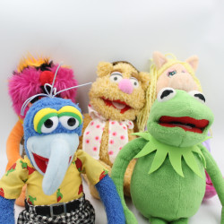 Lot de peluches The Muppet Show DISNEY NICOTOY