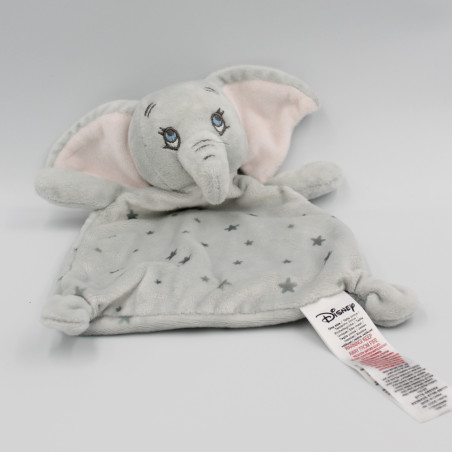 Doudou plat Dumbo l'éléphant gris étoiles DISNEY PRIMARK