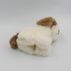 Peluche chien marron blanc ANIMA