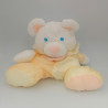 Peluche Puffalump ours jaune blanc FISHER PRICE 1988