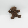 Doudou ours brun marron LES PETITES MARIE