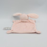 Doudou plat lapin rose étoile GRAIN DE BLE
