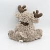 Doudou cerf elan renne gris marron I2C KIABI BEBE
