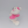 Peluche chat blanc rose pailleté Marie Les Aristochats DISNEY NICOTOY 18 cm 