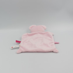 Doudou plat souris rose NICOTOY