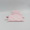 Doudou plat souris rose NICOTOY